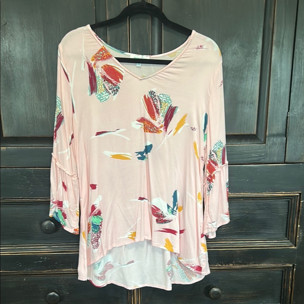 Grace & Lace Multicolor Floral Women's Tunic